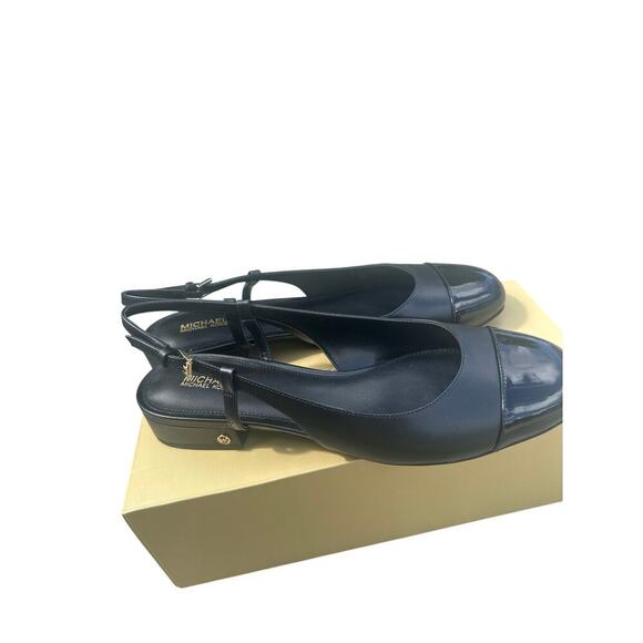 New MICHAEL Michael Kors Perla Flex Slingback black Flats. Size-9.5 - Picture 4 of 6